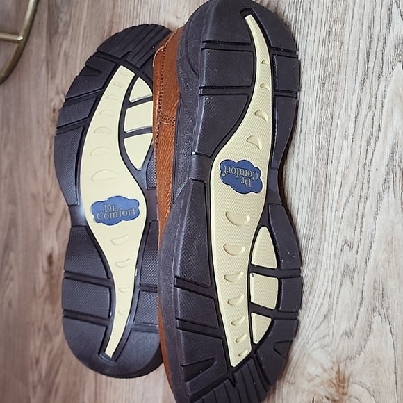 Dr Comfort Stallion Mens Therapeutic Diabetic Extra Depth Dress Shoe Chestnut - Picture 6 of 10